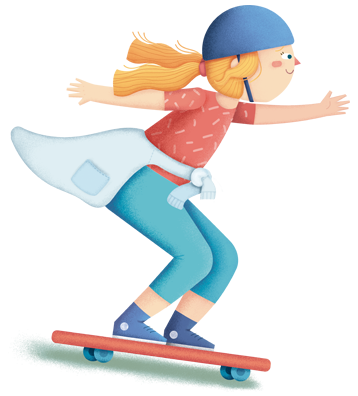 Girl Skating